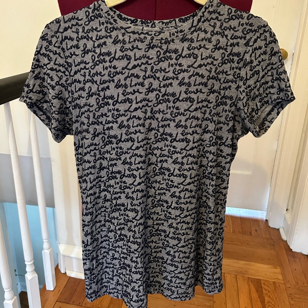 L'AGENCE - love t shirt - viscose spandex